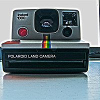 Buy canvas prints of polaroid Camera coloured by James Murray