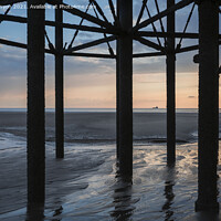 Buy canvas prints of North Pier Sunset by Gary Kenyon