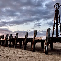 Buy canvas prints of St Annes Old Pier  by Gary Kenyon
