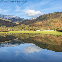 Buy canvas prints of Coniston Reflections  by Gary Kenyon