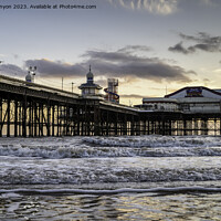 Buy canvas prints of Sunset Pier  by Gary Kenyon