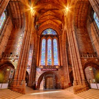 Buy canvas prints of Liverpool Cathedral by Gary Kenyon