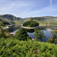 Buy canvas prints of Haweswater Reflections by Gary Kenyon