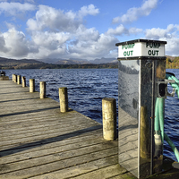 Buy canvas prints of Windermere Jetty by Gary Kenyon