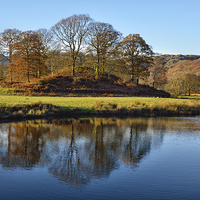 Buy canvas prints of Reflections In The River Brathay by Gary Kenyon