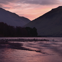 Buy canvas prints of Sunrise at Wastwater by Gary Kenyon