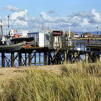 Buy canvas prints of Fleetwood Launching Facility by Gary Kenyon