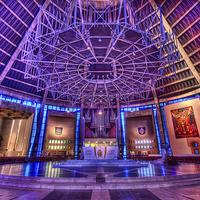 Buy canvas prints of  Liverpool Catholic Cathedral by Gary Kenyon