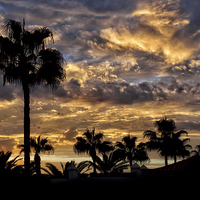 Buy canvas prints of  Fuerteventura Sunset by Gary Kenyon