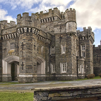 Buy canvas prints of  Wray Castle by Gary Kenyon