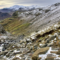 Buy canvas prints of  Stickle Ghyll by Gary Kenyon