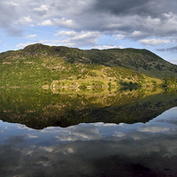 Buy canvas prints of  Reflections on Ullswater by Gary Kenyon
