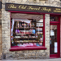 Buy canvas prints of  The Old Sweet Shop by Gary Kenyon