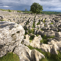 Buy canvas prints of  Malham Cove Yorkshire Dales by Gary Kenyon