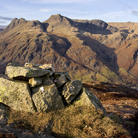 Buy canvas prints of  Langdale Pikes by Gary Kenyon