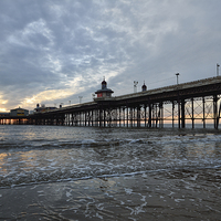 Buy canvas prints of  North Pier Blackpool by Gary Kenyon