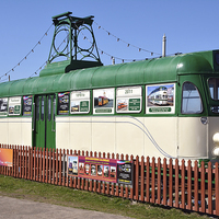 Buy canvas prints of  Blackpool Tram by Gary Kenyon