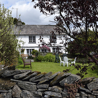 Buy canvas prints of Cumbrian Cottage by Gary Kenyon