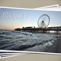 Buy canvas prints of Blackpool by Gary Kenyon