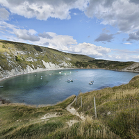 Buy canvas prints of  Lulworth Cove Dorset by Gary Kenyon