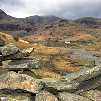 Buy canvas prints of  Coniston Fells In Autumn by Gary Kenyon