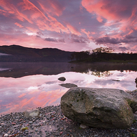 Buy canvas prints of  Sunrise Over Derwentwater by Gary Kenyon
