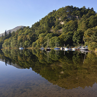 Buy canvas prints of Reflections on Ullswater by Gary Kenyon
