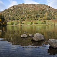 Buy canvas prints of Rydalwater In The Autumn by Gary Kenyon