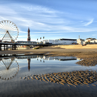 Buy canvas prints of Blackpool Fylde Coast by Gary Kenyon
