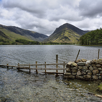 Buy canvas prints of Buttermere And Fleetwith Pike by Gary Kenyon