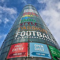 Buy canvas prints of The National Football Museum - Manchester by Gary Kenyon