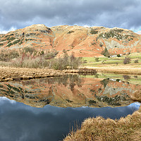 Buy canvas prints of Little Langdale Tarn Reflections by Gary Kenyon