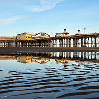 Buy canvas prints of North Pier Reflections by Gary Kenyon
