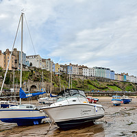 Buy canvas prints of Tenby Harbour by Gary Kenyon