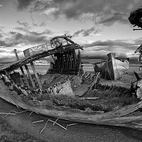 Buy canvas prints of Mono Shipwrecks At Fleetwood by Gary Kenyon