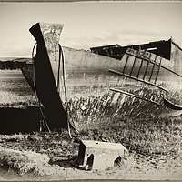 Buy canvas prints of Aged Shipwreck by Gary Kenyon