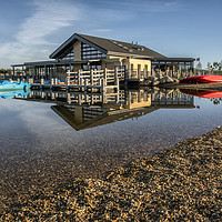Buy canvas prints of Club House Reflections by Gary Kenyon