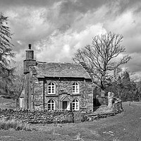 Buy canvas prints of Rose Castle Cottage by Gary Kenyon