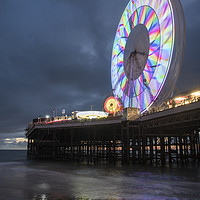 Buy canvas prints of Big Wheel Blackpool by Gary Kenyon