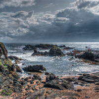 Buy canvas prints of Scottish coast by Thanet Photos