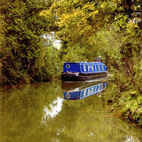 Buy canvas prints of Oxford canal by Thanet Photos