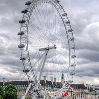 Buy canvas prints of London Eye by Thanet Photos