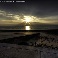 Buy canvas prints of Surreal Sunset by Thanet Photos