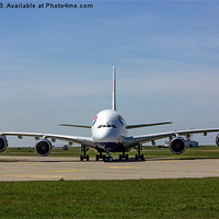 Buy canvas prints of A380 by Thanet Photos