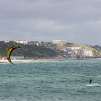 Buy canvas prints of Freestyle Kitesurfing by Thanet Photos