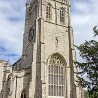 Buy canvas prints of Christchurch Priory by Thanet Photos