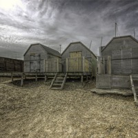Buy canvas prints of Beach huts at Whitstable by Thanet Photos