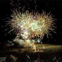 Buy canvas prints of Firework display by Thanet Photos