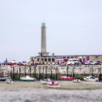 Buy canvas prints of Margate tilt and shift by Thanet Photos