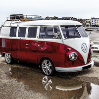 Buy canvas prints of VW Camper by Thanet Photos